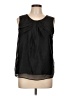 Beulah Style 100% Polyester Black Sleeveless Blouse Size L - photo 1