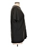 Fresh Solid Black Short Sleeve T-Shirt Size L - photo 4