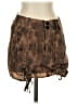 PrettyLittleThing 100% Polyester Camo Brown Casual Skirt Size 2 (tall) - photo 1