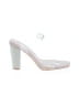 Bamboo White Tan Sandals Size 10 - photo 1
