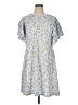 Emma & Michele Floral Blue Casual Dress Size XL - photo 1