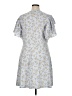 Emma & Michele Floral Blue Casual Dress Size XL - photo 2