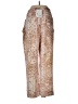 WAYF Paisley Gold Casual Pants Size M - photo 2
