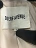 Djerf Avenue Solid Ivory Track Jacket Size S - photo 6