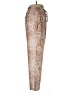 WAYF Paisley Gold Casual Pants Size M - photo 4