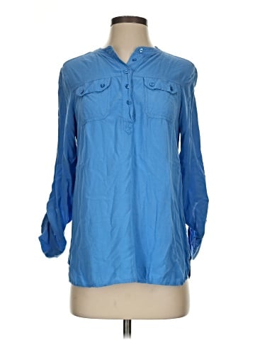 Staring at Stars Long Sleeve Blouse (view 1)