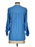 Staring at Stars Blue Long Sleeve Blouse Size S - photo 2