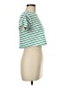 Assorted Brands Stripes Green Short Sleeve T-Shirt Size M - photo 4