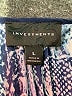 Investments 100% Polyester Silver 3/4 Sleeve Blouse Size L - photo 7