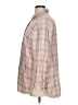 J.Jill 100% Cotton Plaid Tan Long Sleeve Button-Down Shirt Size XL - photo 5