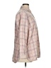 J.Jill 100% Cotton Plaid Tan Long Sleeve Button-Down Shirt Size XL - photo 4