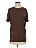 organicbasics Brown Short Sleeve Top Size S (petite) - photo 1