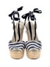 Gucci Stripes Blue Wedges Size EU (IT) 41 / US 11 - photo 2