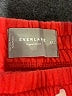 Everlane 100% Cotton Solid Red Casual Pants Size XXS - photo 7