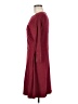 Toad & Co Solid Burgundy Casual Dress Size M - photo 5