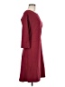 Toad & Co Solid Burgundy Casual Dress Size M - photo 4