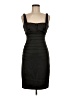Xscape Solid Black Cocktail Dress Size 6 - photo 1
