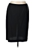 Anne Klein Solid Black Casual Skirt Size 12 - photo 1