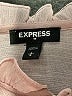 Express Outlet 100% Polyester Metallic Pink Long Sleeve Blouse Size L - photo 7