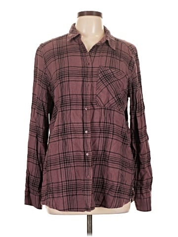 Express Long Sleeve Button-Down Shirt (view 1)