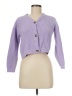 DKNY 100% Recycled Polyester Purple Cardigan Size M - photo 1