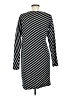 Jaeger Stripes Black Casual Dress Size M - photo 2