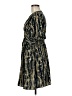 Shein 100% Polyester Print Gold Cocktail Dress Size 6 - photo 5