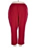 Catherines Solid Red Track Pants Size 4X (petite) - photo 1