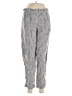 Pietsie Stripes Silver Casual Pants Size M - photo 1