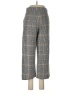 MNG Houndstooth Gray Casual Pants Size 6 - photo 2