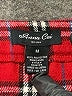 Anna Cai 100% Polyester Plaid Red Casual Skirt Size M - photo 4