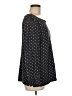 Talbots Outlet 100% Cotton Polka Dots Black Blue Pullover Sweater Size M - photo 4
