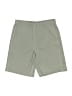 Lands' End 100% Polyester Solid Green Athletic Shorts Size 12 - photo 1