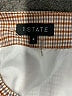 1.State Houndstooth Brown Casual Skirt Size 6 - photo 4