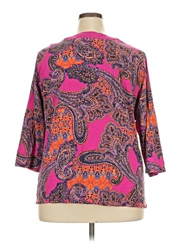 Lauren by Ralph Lauren 3/4 Sleeve Blouse (view 2)