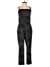 Old Navy 100% Cotton Animal Print Black Jumpsuit Size XS - photo 1