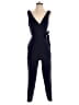 Club Monaco 100% Polyester Solid Blue Jumpsuit Size 2 - photo 1