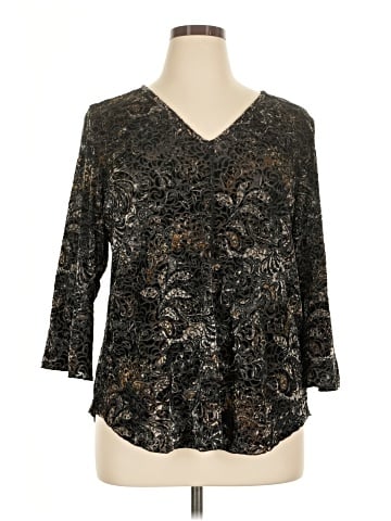 Sno Skins 3/4 Sleeve Blouse (view 1)