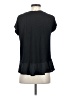 Amour Vert Black Short Sleeve Top Size XS - photo 2