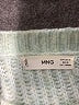 MNG Solid Green Pullover Sweater Size M - photo 7