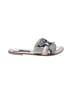 Steven by Steve Madden Silver Tan Sandals Size 8 - photo 1