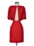 Assorted Brands Solid Red Casual Dress Size S - photo 2