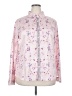 Unbranded 100% Polyester Floral Pink Long Sleeve Blouse Size 3X - photo 1