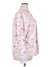 Unbranded 100% Polyester Floral Pink Long Sleeve Blouse Size 3X - photo 4