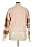 Topshop Color Block Tan Turtleneck Sweater Size 14 - photo 2