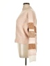 Topshop Color Block Tan Turtleneck Sweater Size 14 - photo 5