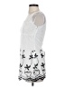 Young Essence 100% Polyester White Casual Dress Size S - photo 5