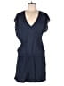 Splendid 100% Rayon Solid Blue Romper Size M - photo 1