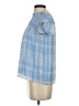 Ann Taylor 100% Polyester Blue Short Sleeve Blouse Size XXS - photo 5