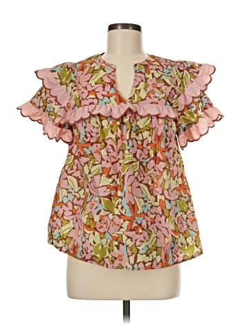 Entro Short Sleeve Blouse (view 1)
